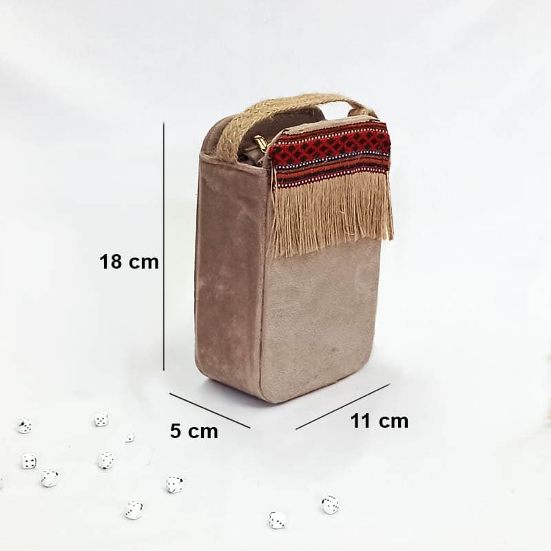 ابعاد و اندازه کیف سنتی طرح گلیم